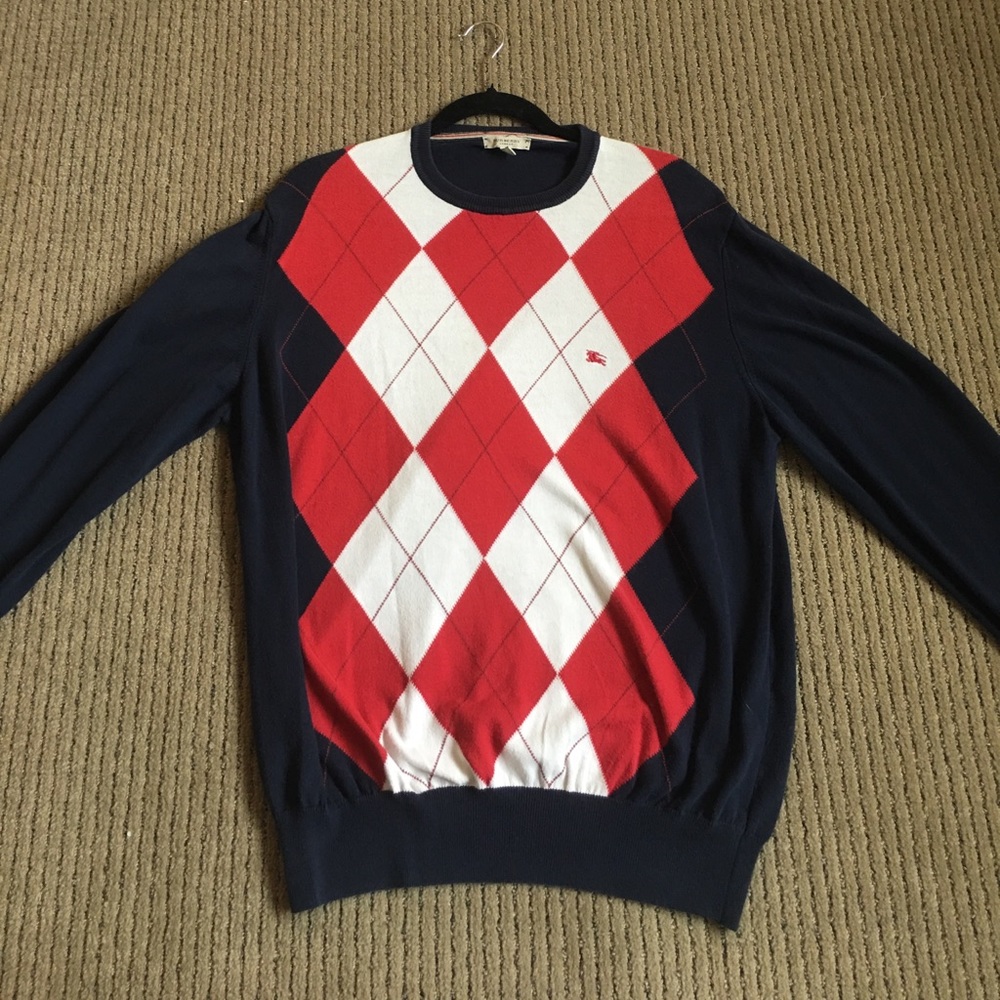 Burberry sweater size large